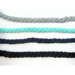 Baumwollkordel Uni gedreht 12mm